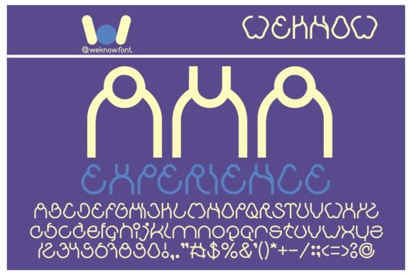 Aha Experience Font for Bold Editorial Designs