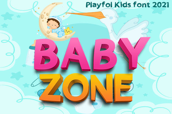 Baby Zone Font Review for Playful Branding Projects