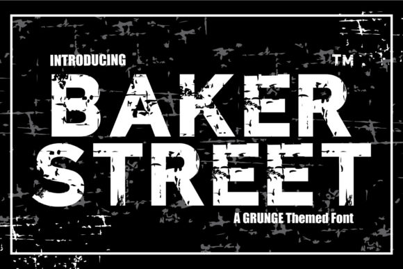Baker Street Font for Bold Branding and Eye-Catching Designs