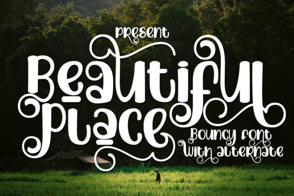 Beautiful Place Font for Eye-Catching Display Typography