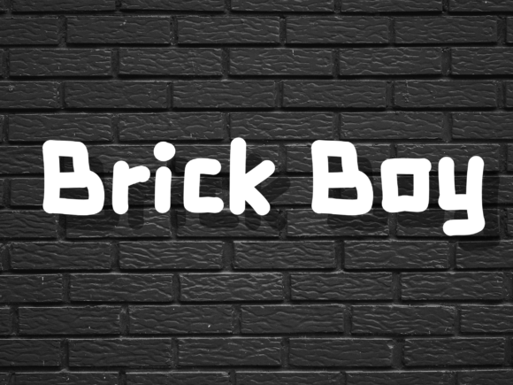Brick Boy: A Bold Display Font for Creative Projects