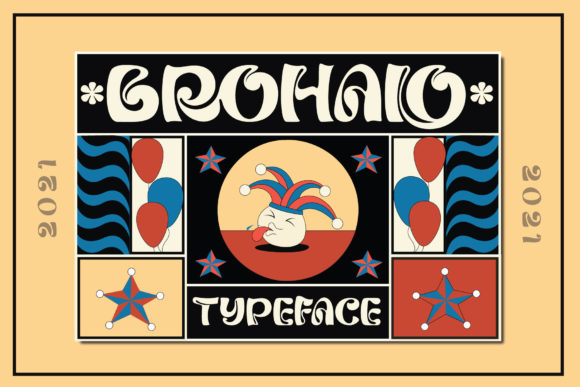 Brohalo: A Unique Display Font for Creative Makers