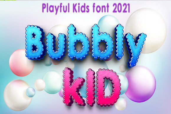 Bubbly Kid Font for Playful Branding and Creative Projects