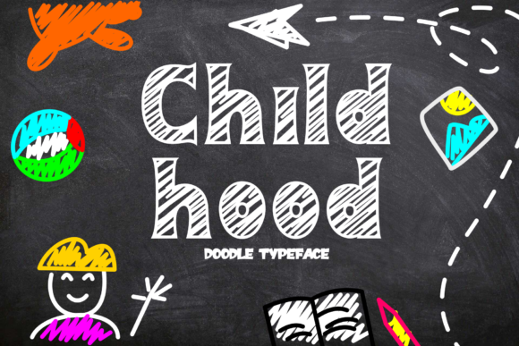 Child Hood Font: A Joyful Display Typeface for Creative Makers