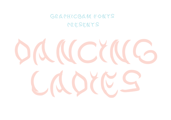Dancing Ladies Font for Playful Editorial Design