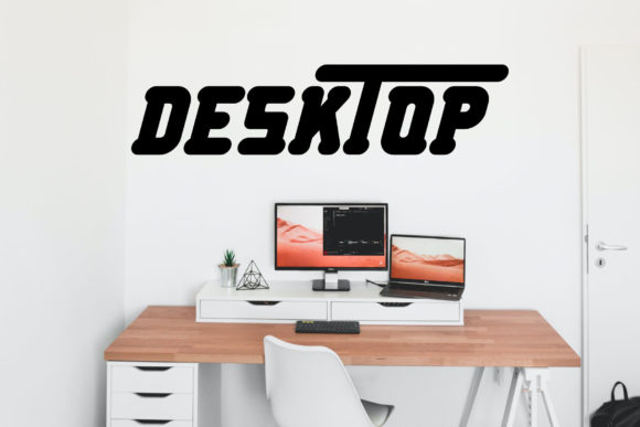 Desktop Font for Modern Editorial Design