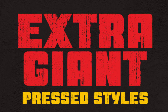 Extra Giant: A Bold Display Font for Editorial Design