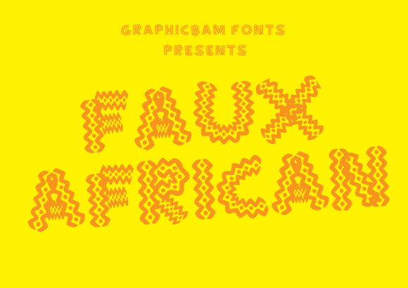 Faux African Font for Eye-Catching Campaign Designs