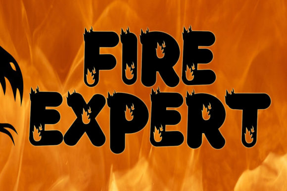 Fire Expert Font for Bold and Creative Design Projects