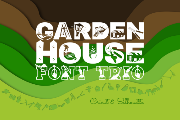 Garden House Trio Font for Modern Web Design