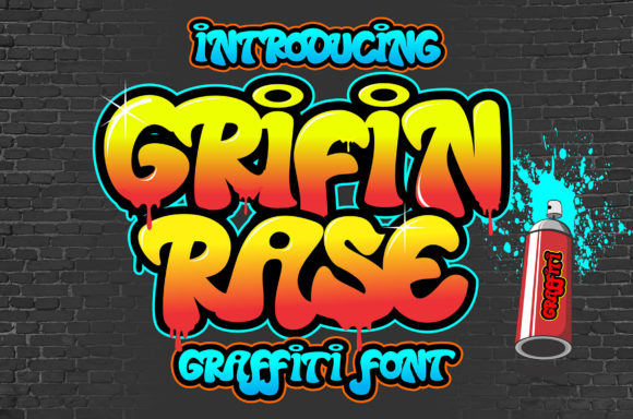 Griffin Rase: A Graffiti-Inspired Display Font for Creative Projects