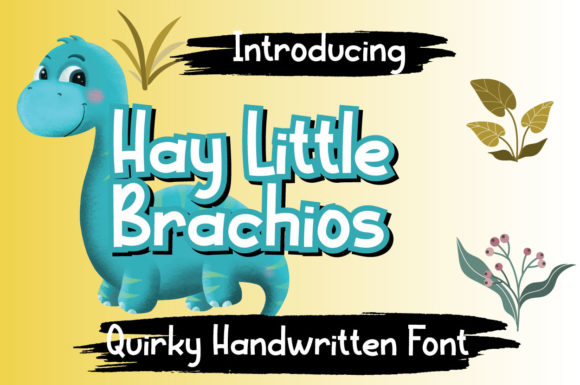 Hay Little Brachios for Playful Web Typography
