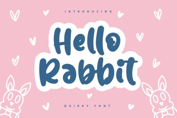 Hello Rabbit: A Fun Font for Business Branding