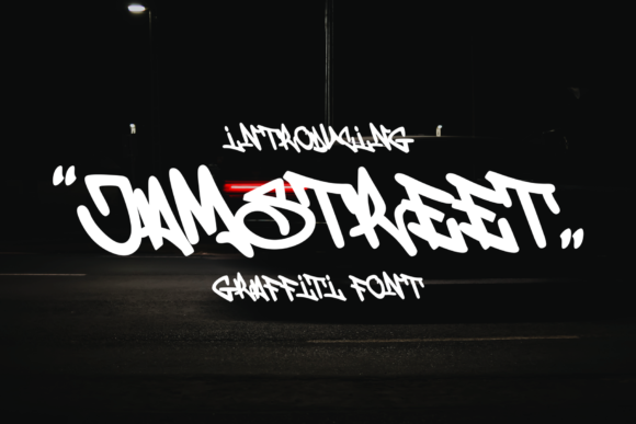 Jamstreet: A Bold Display Font for Creative Makers