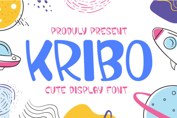 Kribo: A Quirky Display Font for Creative Makers