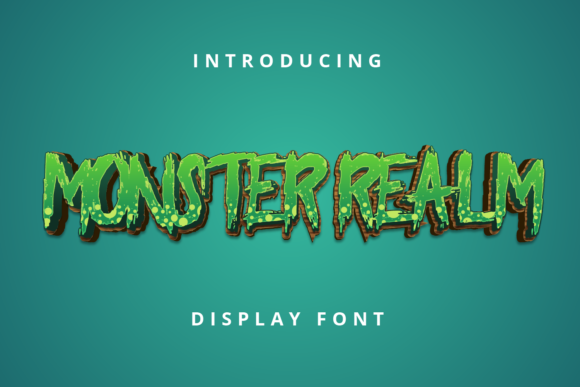 Monster Realm Font for Bold and Beautiful Design