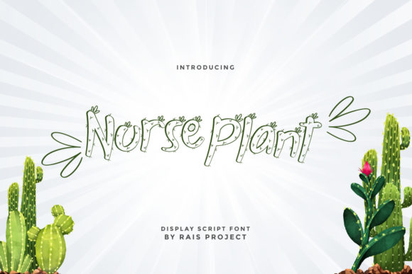 Nurse Plant: A Display Font That Elevates Branding