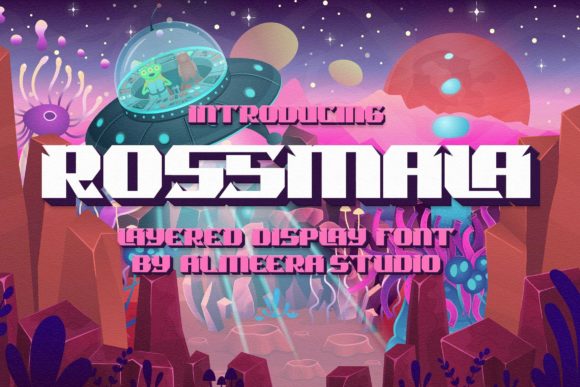 Rossmala Font for Bold Branding and Display Needs