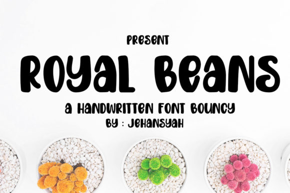 Royal Beans Font for a Cuddly Brand Identity