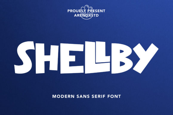 Shellby: A Playful Display Font for Creative Projects