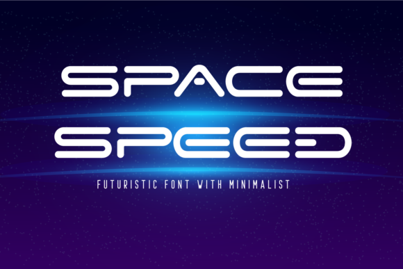 Space Speed Font for Bold and Futuristic Branding