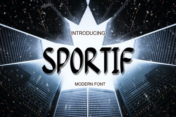 Sportif Font for Modern Branding and Professional Design