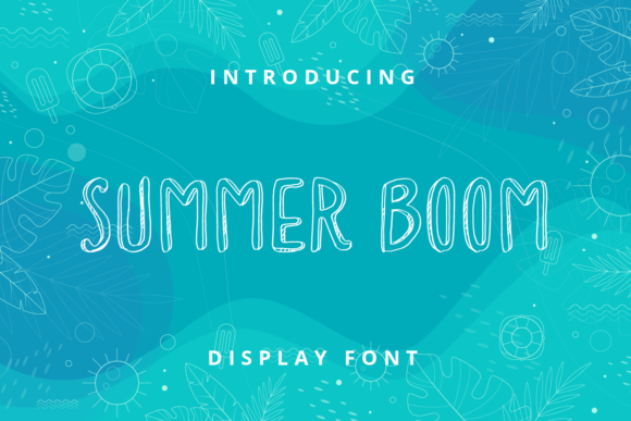 Summer Boom Font for Creative Makers and Handmade Sellers