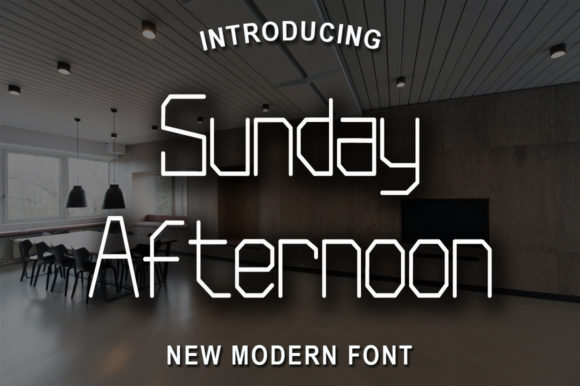 Sunday Afternoon Font for Modern Web Design