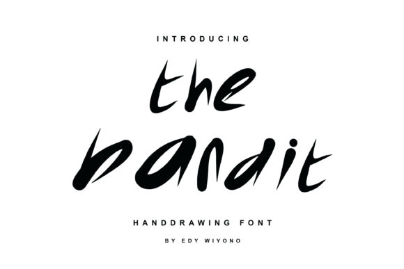 The Bandit: A Playful Display Font for Urban-Inspired Branding