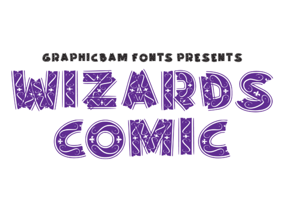 Wizards Comic: A Magical Font for Branding and Design
